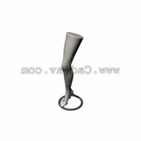 Stockings Mannequin Leg 3d model
