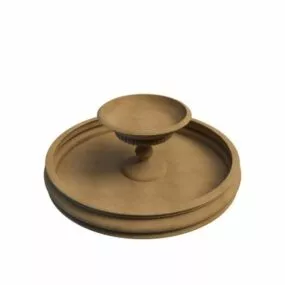 Small Stone Fountain 3d model