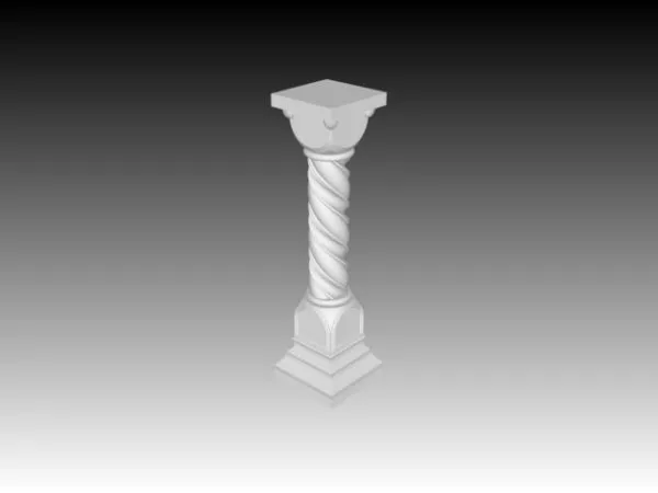 Baluster Building Component 3d model