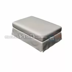 Furniture Storage Ottoman Bench 3d model