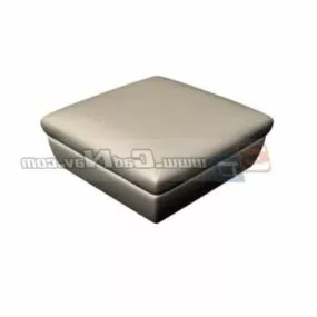 Stool Storage Ottoman Seat 3d model