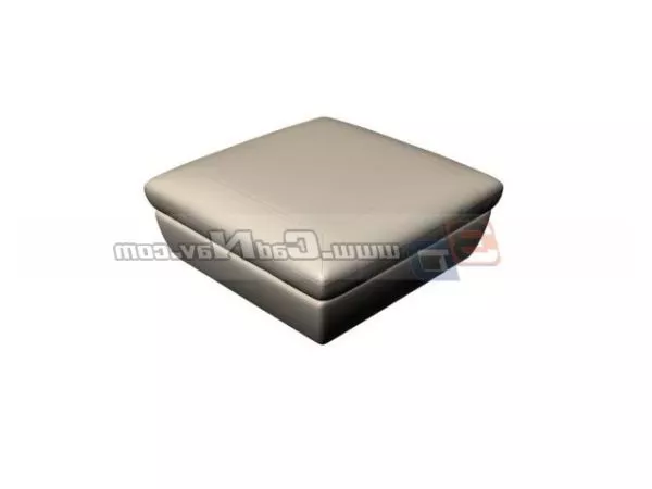 Stool Storage Ottoman Seat 3d model Stool Storage Ottoman Seat 3d model
