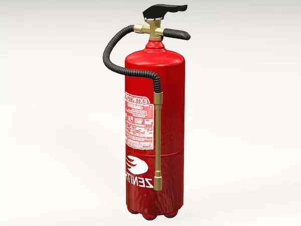 Fire Extinguisher Household 3d model