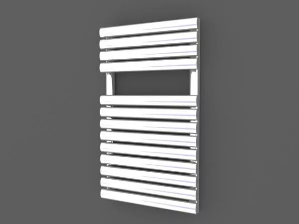 Towel And Chrome Rack Furniture 3d model