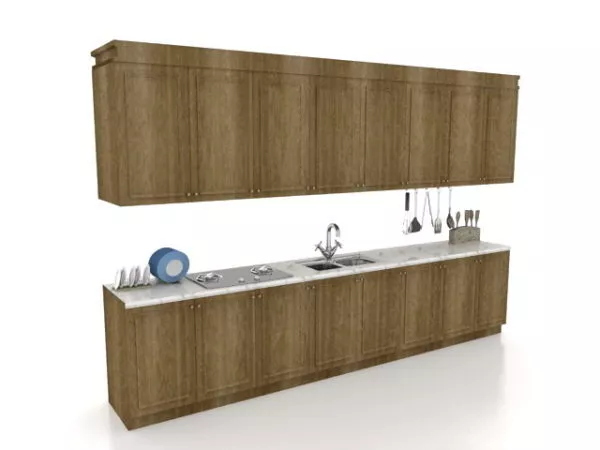Old Style Sink 3d model