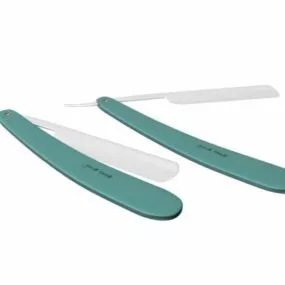 Bathroom Straight Razors 3d model