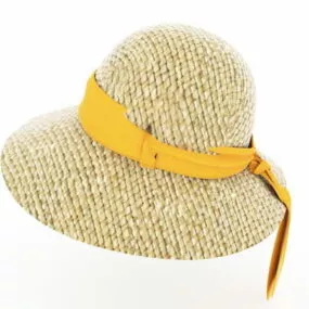 Straw Cloche Fashion Hat 3d model
