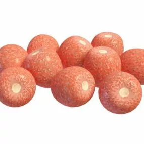 Nature Strawberries Fruit 3d model
