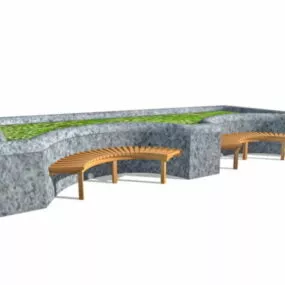 Park Furniture 3d model