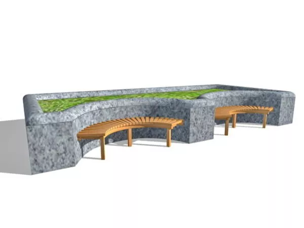 Park Furniture 3d model Park Furniture 3d model