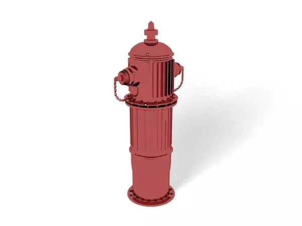 A Town 3d model