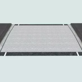 Street Sidewalk Modular Street 3d model