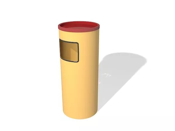 Steel Container Box 3d model