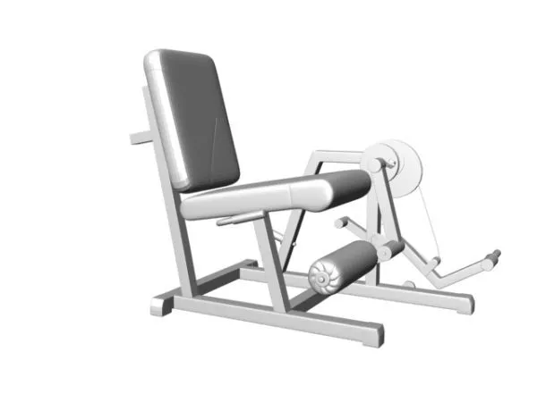 Fitness Leg Extension Machine 3d model Fitness Leg Extension Machine 3d model