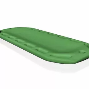 Stretcher Hospital Equipment 3d model