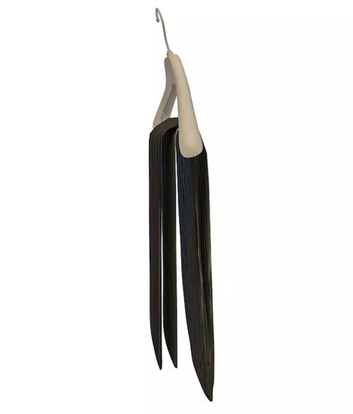 Clothing Striped Trousers On Hanger 3d model Clothing Striped Trousers On Hanger 3d model