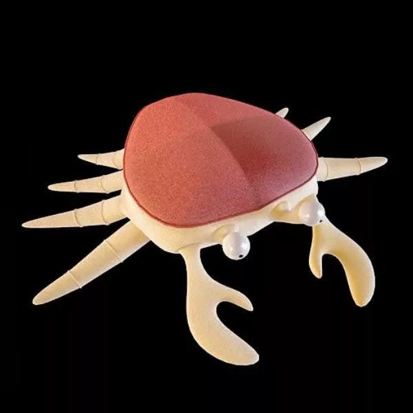 Stuffed Crab Animal Pillow 3d model Stuffed Crab Animal Pillow 3d model