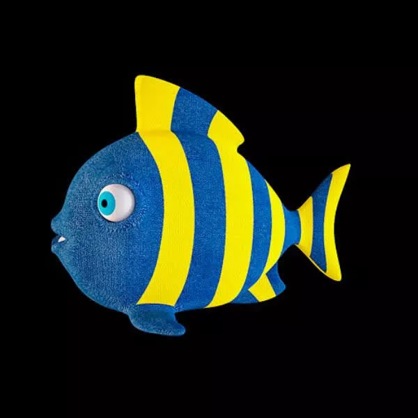 Pearl Gourami Sea Fish 3d model