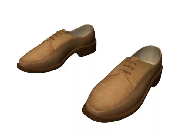 Slippers Low Poly 3d model