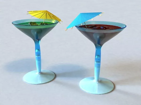 Classic Glasses 3d model