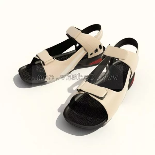 Slide Sandals 3d model