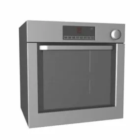 Kitchen Cooker Microwave Oven 3d model