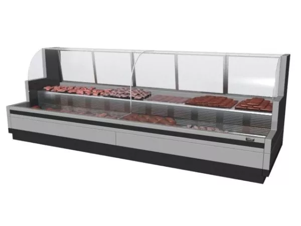 Siemens Silver Refrigerator Two Doors 3d model