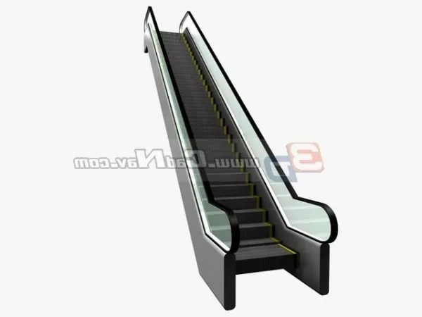 Electric Escalator Staircase 3d model