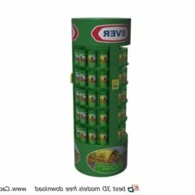Supermarket Promotion Display Rack 3d model