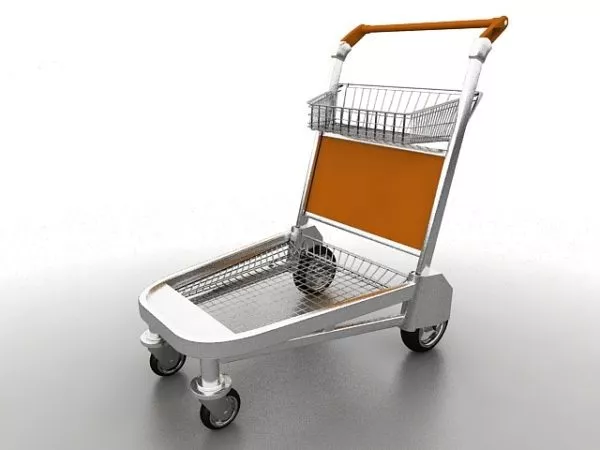 Hand Cart 3d model