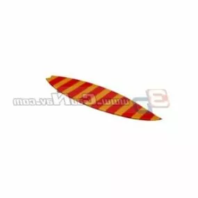 Surfboard Decorative Texture Design 3d model