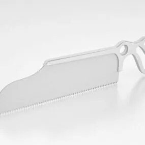 Hospital Equipment Surgical Instruments Bone Saw 3d model