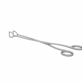 Hospital Surgical Sponge Forceps 3d model