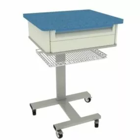 Hospital Surgical Surgery Cart 3d model
