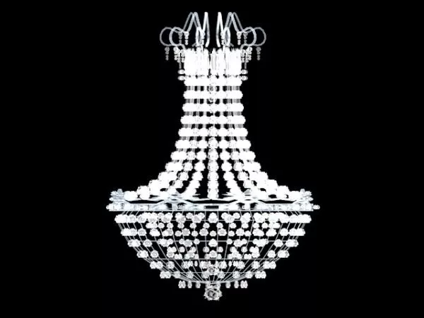 Swarovski Crystal Chandelier Design 3d model Swarovski Crystal Chandelier Design 3d model