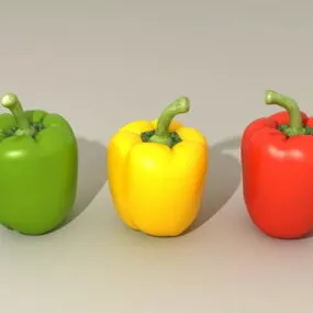 Bell Peppers 3d model