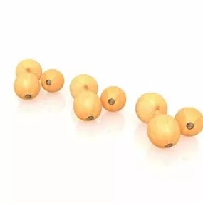 Sweet Onions Vegetable 3d model