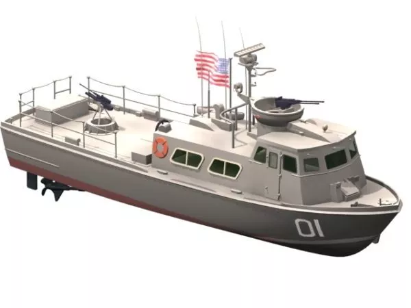 Watercraft Swift Patrol Boat 3d model Watercraft Swift Patrol Boat 3d model