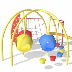 Swing Playset 3d model