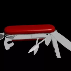 Swiss Army Knife Tool 3d model