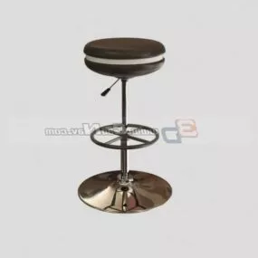 Swivel Bar Stool Furniture 3d model