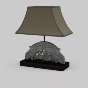 Old Style Table Lamp Fixtures 3d model
