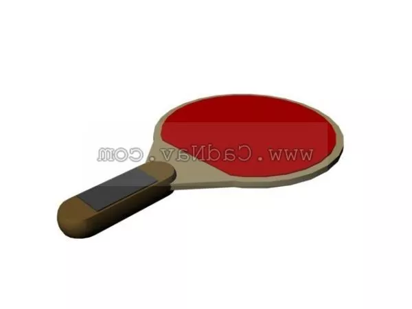 Table Tennis With Ball 3d model