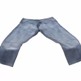 Tall Men Jeans Clothing 3d model