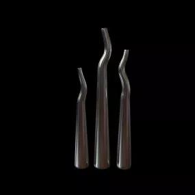Tall Modern Abstract Vase 3d model