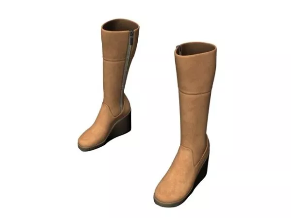 Hiking Boots 3d model