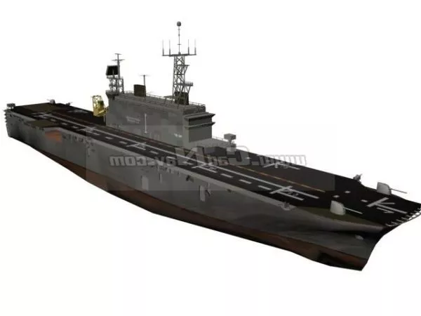 Watercraft Tarawa Class Assault Ship 3d model Watercraft Tarawa Class Assault Ship 3d model