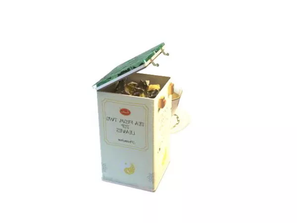 Tea Box With Cup 3d model Tea Box With Cup 3d model