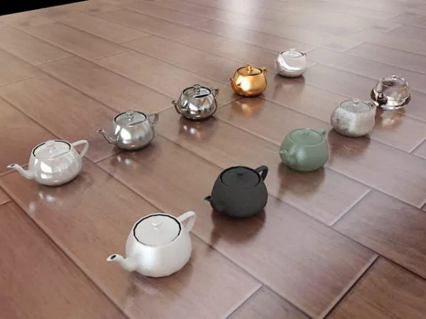 Vintage Teapot 3d model