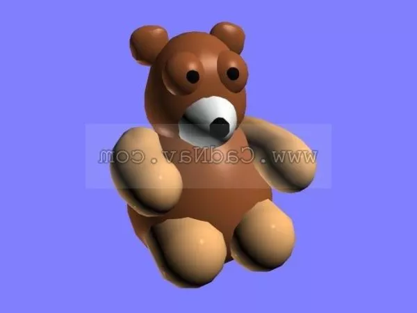 Toy Teddy Bear 3d model Toy Teddy Bear 3d model
